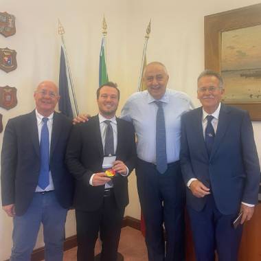 Rappresentanze. Sindaco e consigliere Terrani incontrano notaio palermitano Giacoletti