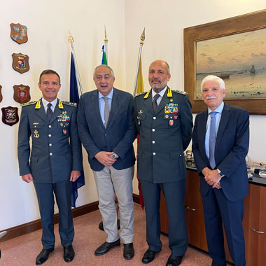 GdF. Avvicendamento Comando Regionale Sicilia. Dichiarazione sindaco Lagalla