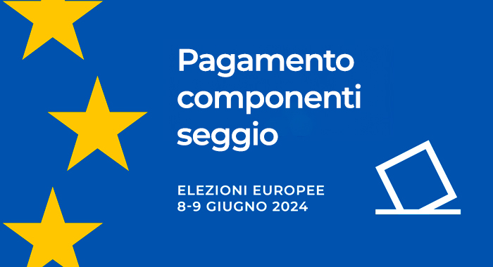 Pagamento componenti seggio