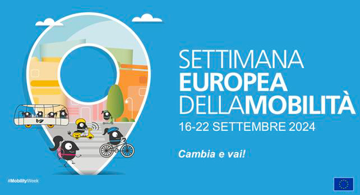 Iniziative per la settimana della mobilità sostenibile - 16-22 settembre 2024
