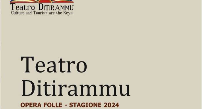 Il Teatro Ditirammu presenta la stagione “Opera folle”