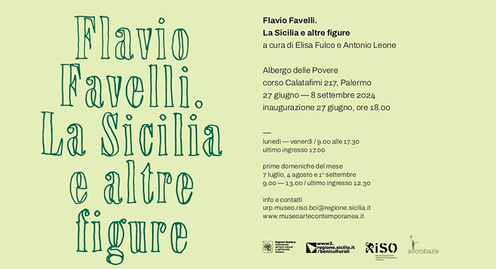 Flavio Favelli, La Sicilia e altre figure